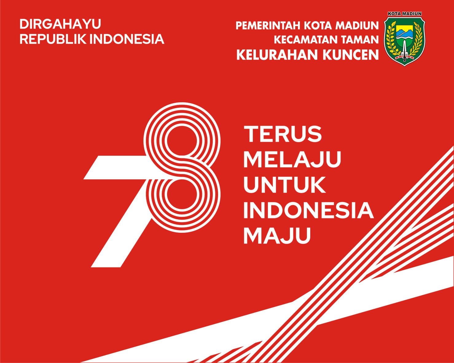Selamat Hari Kemerdekaan RI yang ke-78, semoga Indonesia makin maju, makin kuat, dan makin sejahtera rakyatnya